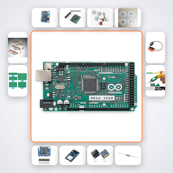 Sleep Quality Polysomnography Demo Kit with Arduino Mega + MPU6050 - Compoden