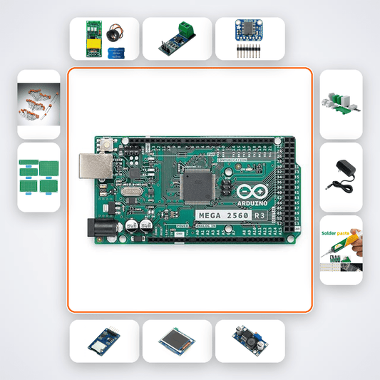 Smart Energy Audit Monitor Kit with Arduino Mega - Compoden