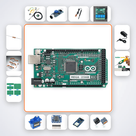 Smart Fish Tank Life Support Kit with Arduino Mega + Relay - Compoden
