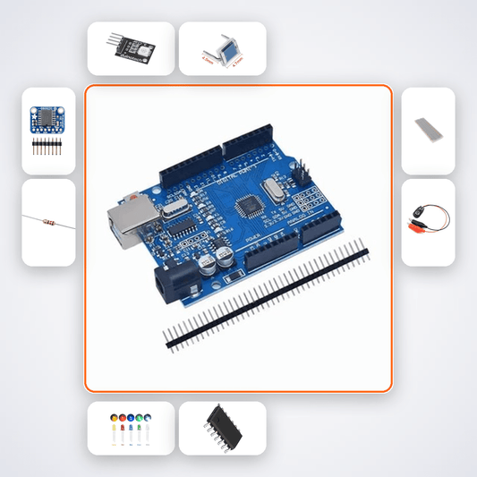 Smart Garage Parking Indicator with the Arduino Uno IR Break Beam Kit - Compoden
