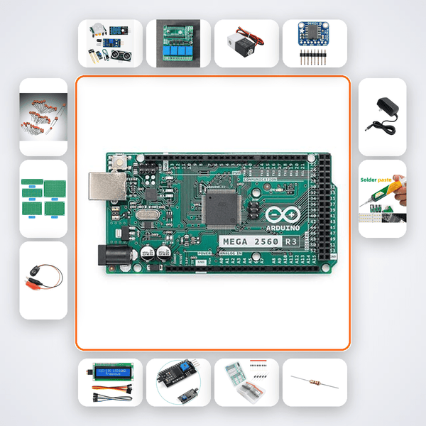 Smart Garden Watering Kit with Arduino Mega + Sensor - Compoden