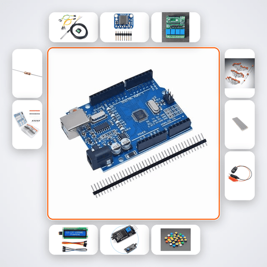 Smart Hot Water Heater Scheduler Kit with Arduino Uno + Relay - Compoden