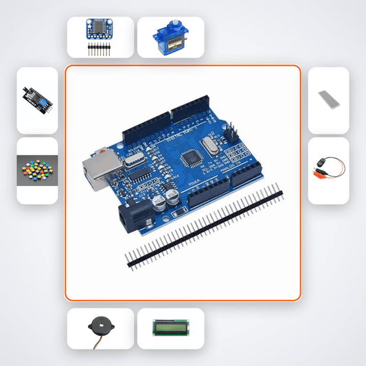 Smart Medicine Reminder Cabinet Kit with Arduino Uno + Servo - Compoden