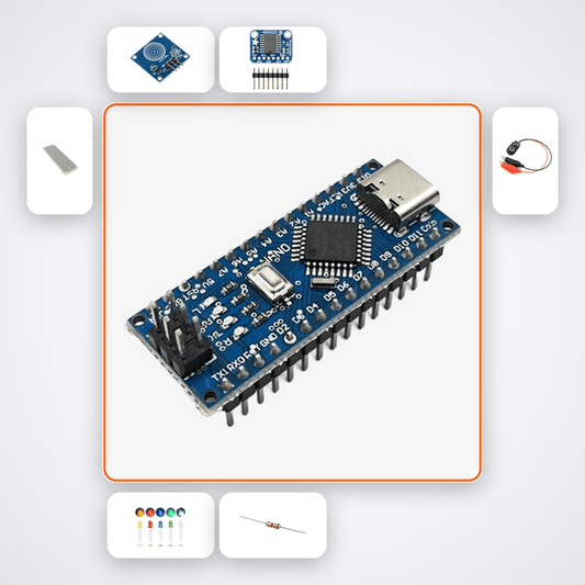 Smart Nightstand Lamp Kit with Arduino Nano + Sensor - Compoden