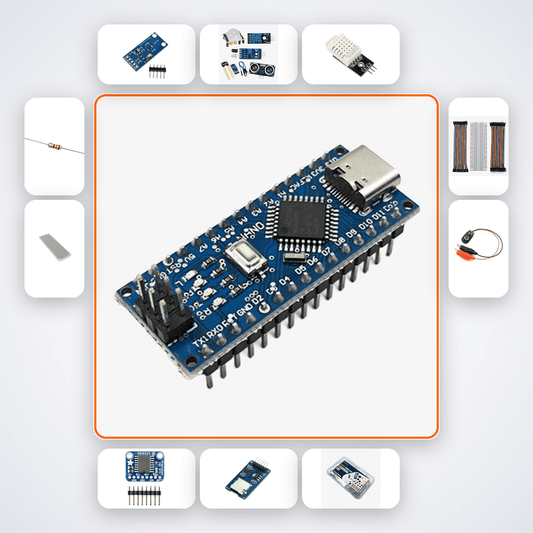 Smart Plant Grow Journal Kit with Arduino Nano + Sensor - Compoden