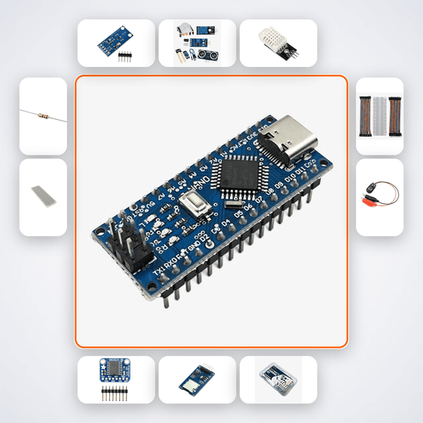 Smart Plant Grow Journal Kit with Arduino Nano + Sensor - Compoden