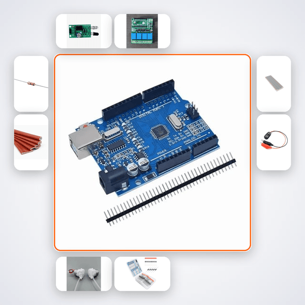 Smart Soap Dispenser Kit with Arduino Uno + Sensor - Compoden