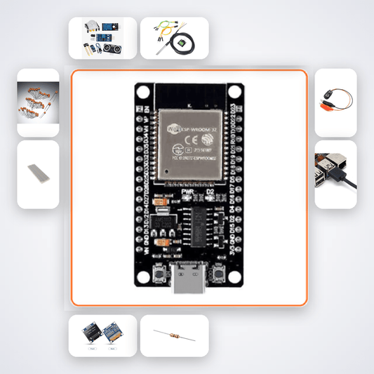 Smart Soil Moisture Predictor Kit with ESP32 + Sensor - Compoden