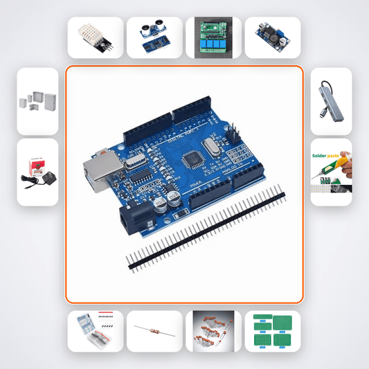 Smart Trash Can Auto-Open Kit - SSH into Linux on Arduino UNO Q - Compoden