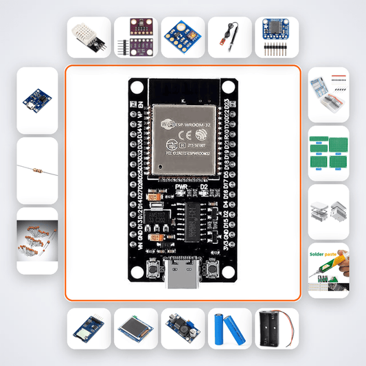 Smart Window Auto-Close Kit - ESP32 Weather Station with MQTT & Grafana - Compoden