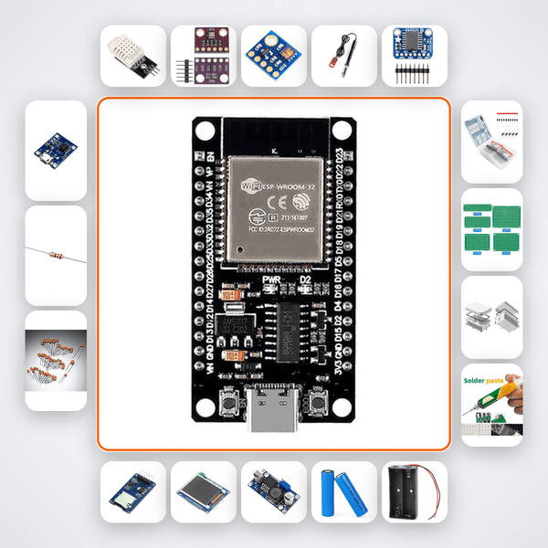 Smart Window Auto-Close Kit - ESP32 Weather Station with MQTT & Grafana - Compoden