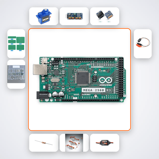 Snake Robot Kit with Arduino Mega & Multi-Servos - Compoden - Compoden