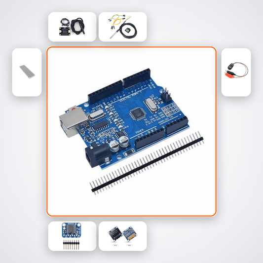 Soil Nutrient Mapping Kit with Arduino Uno - EC Probe & Data Logger - Compoden