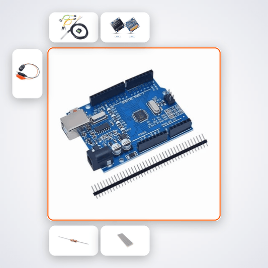 Soil Temperature Monitor Kit with DS18B20 & Arduino Uno - Plant Care - Compoden