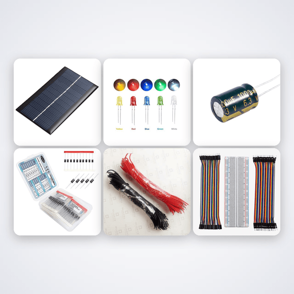 Solar Powered LED Garden Kit - Compoden