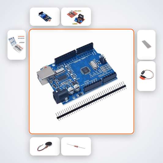 Solar Tracker Single Axis Kit with Arduino Uno + LDR - Compoden