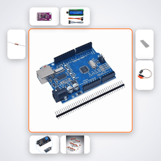 Sound Pressure Level Meter Kit with Arduino Uno - Compoden