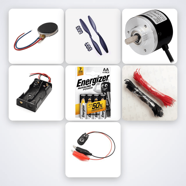 Spinning Motor Fan Kit - Compoden