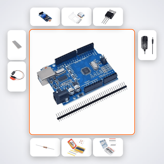 Staircase Night Light Automator Kit with Arduino Uno + LDR - Compoden