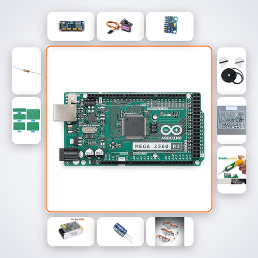 Stewart Platform Kit with Arduino Mega - Master 6DOF Inverse Kinematics - Compoden