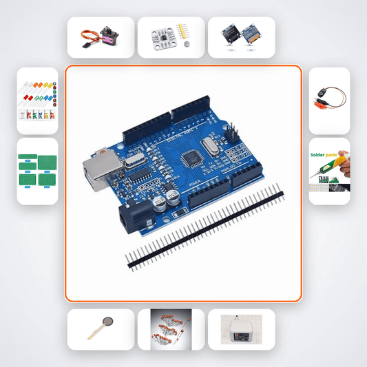 Tendon Driven Wrist Mechanism Kit with Arduino Uno + Servo - Compoden