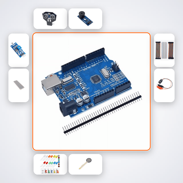 Theremin Sound Generator Kit with Arduino Uno + Ultrasonic - Compoden