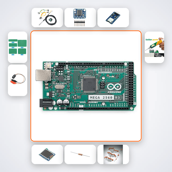 Thermal Energy Storage PCM Monitor Kit with Arduino Mega - Compoden
