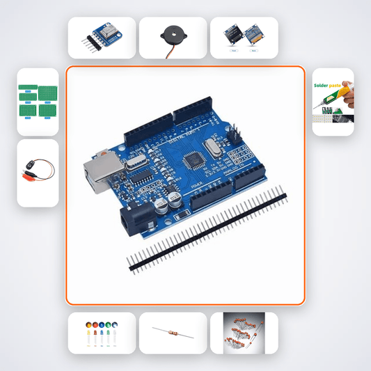 Thermal Imaging Perimeter Alert Kit with Arduino Uno + Camera - Compoden