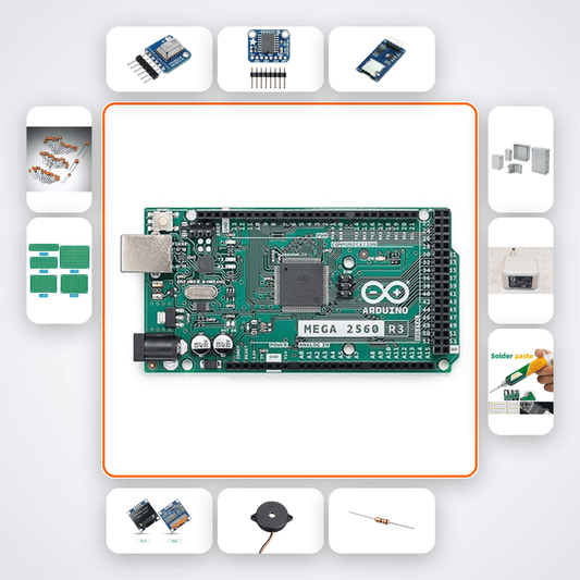 Thermal Presence Anomaly Detector Kit with Arduino Mega + Camera - Compoden