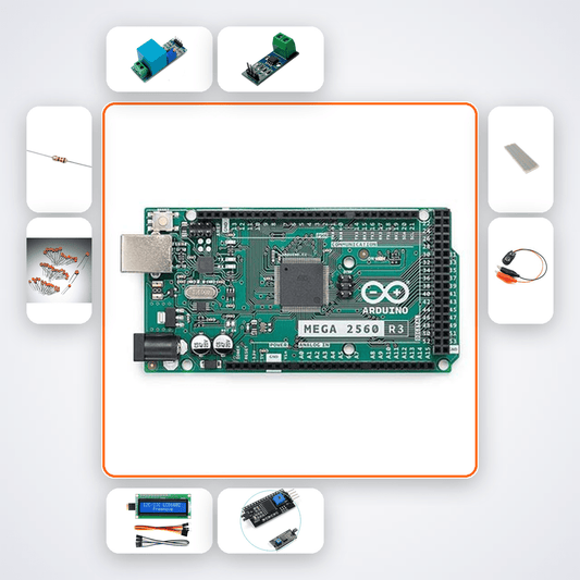 Three Phase Power Monitor Kit with Arduino Mega - Compoden