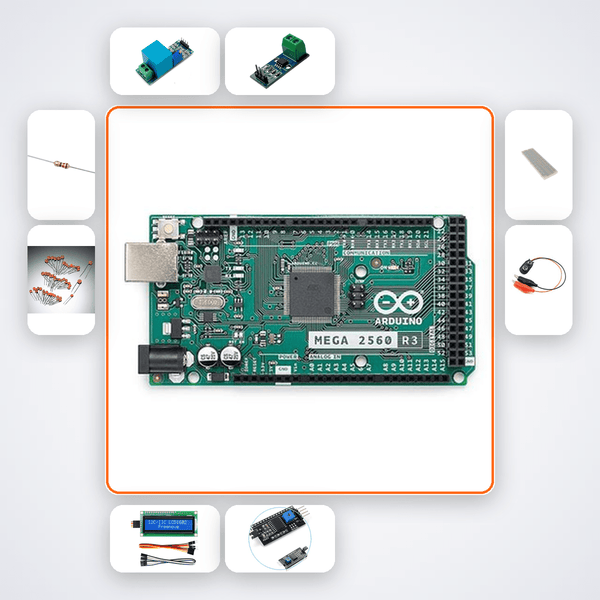 Three Phase Power Monitor Kit with Arduino Mega - Compoden