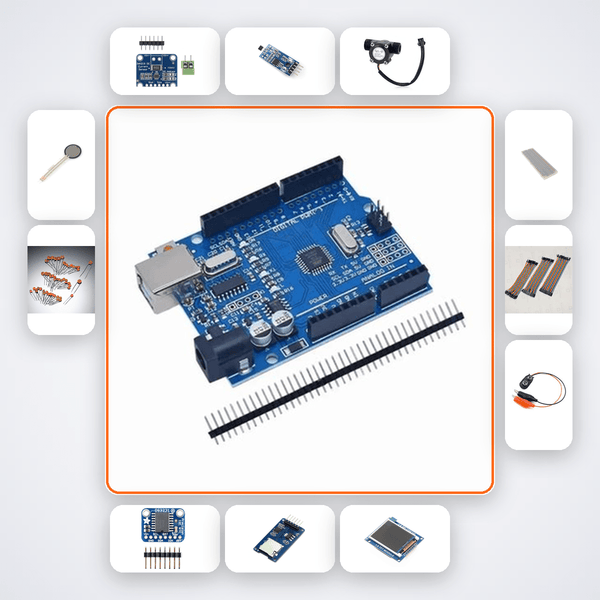 Tidal Power Model Generator Kit with Arduino Uno + Sensor - Compoden