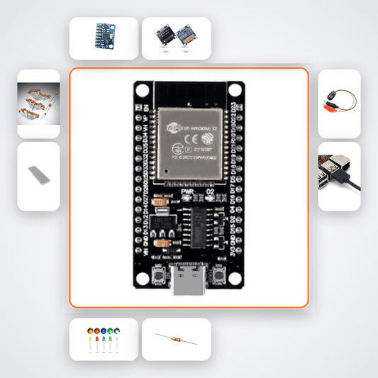 TinyML Vibration Fault Classifier Kit with ESP32 + MPU6050 - Compoden