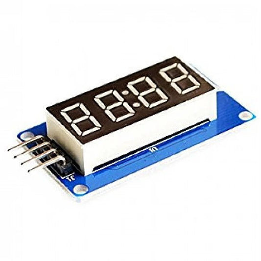 TM1637 4 Bits Digital Tube LED Display Module With Clock Colon (0.36 inch) - Compoden