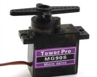 TowerPro MG90S Mini Digital Servo Motor (180° Rotation)-Standard Quality - Compoden