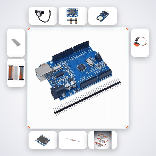Track Water Usage with Arduino Uno Logger Kit - OLED Chart & SD Logging - Compoden