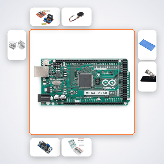 Underwater ROV Kit: Arduino Mega, Bilge Pump Motors, Joystick Control - Compoden