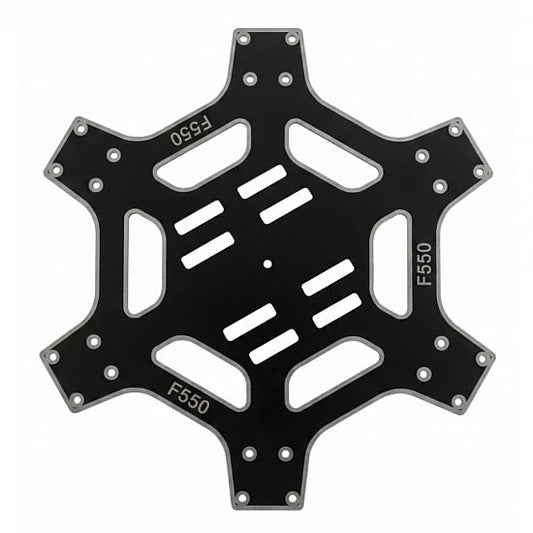Upper Center Plate for F550 Hexacopter Frame - Compoden