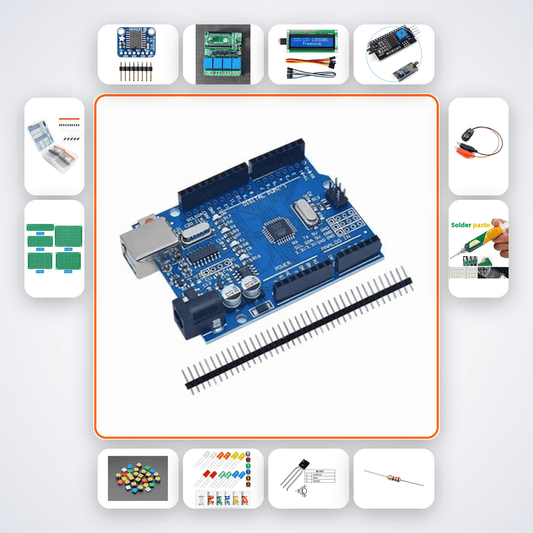 UV Exposure Unit Controller Kit with Arduino Uno + Relay - Compoden
