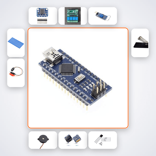 UV Sterilisation Timer Box Kit with Arduino Nano + Relay - Compoden