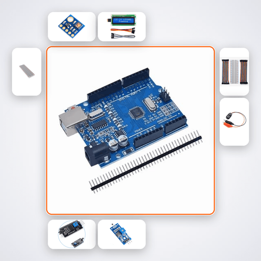 UV Sunscreen Effectiveness Test Kit with Arduino Uno + Sensor - Compoden