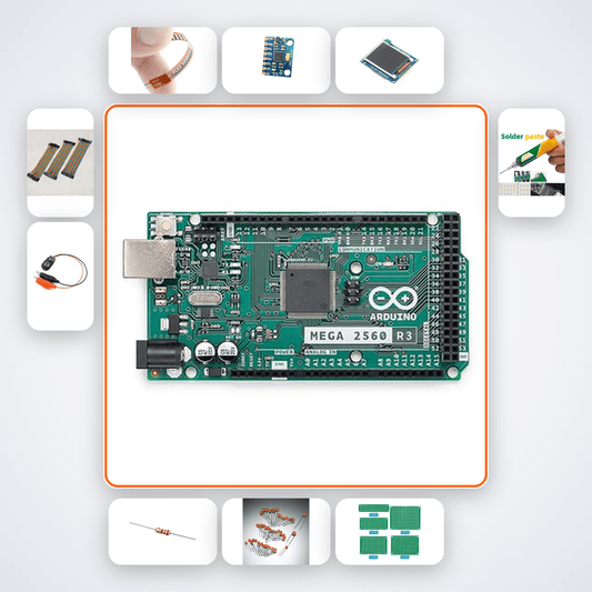 Vehicle Crash Detector Kit with Arduino Mega + Sensor - Compoden