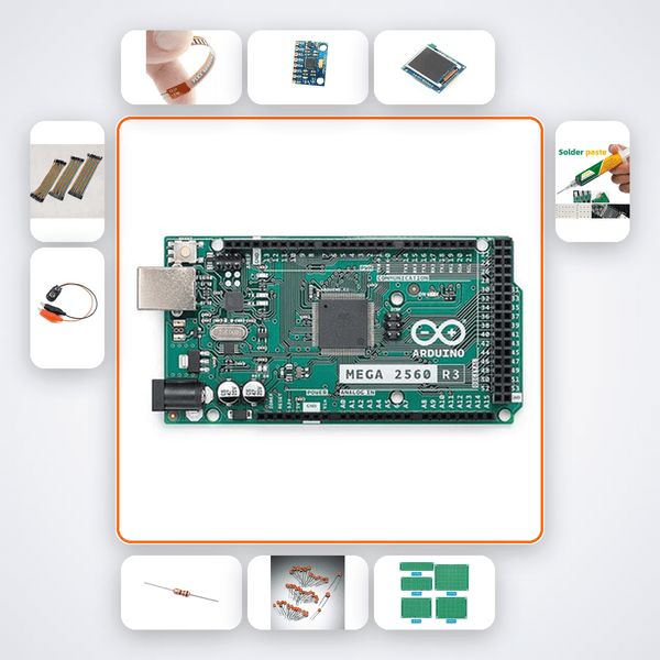 Vehicle Crash Detector Kit with Arduino Mega + Sensor - Compoden