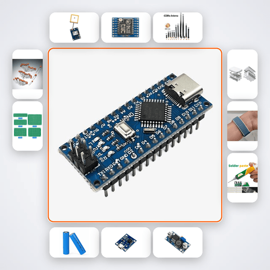 Vehicle GPS Tracker Kit with Arduino Nano + LoRa - Compoden