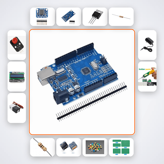 Vertical Farm LED Spectrum Controller Kit with Arduino Uno + LED - Compoden
