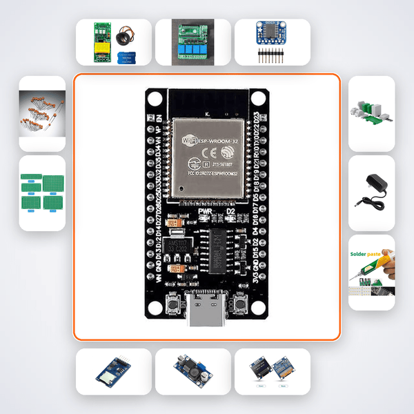 Virtual Power Plant Node Kit with ESP32 + Relay - Compoden