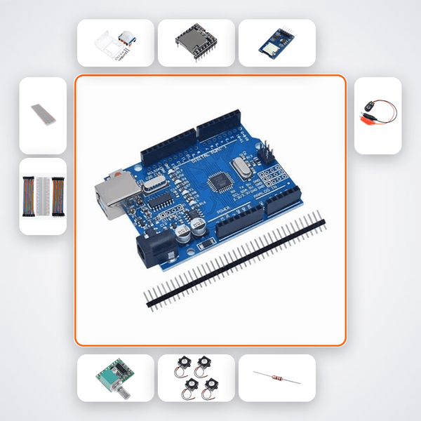 Visitor Announcement System Kit with Arduino Uno - Compoden