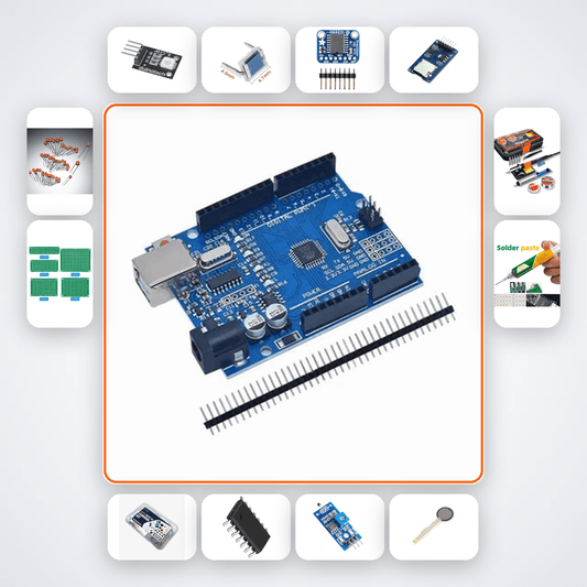 Visitor Counting Door Frame Kit with Arduino Uno + LED - Compoden