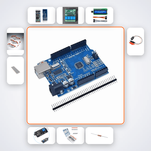Voice Controlled Appliances Kit with Arduino Uno + HC-05 - Compoden