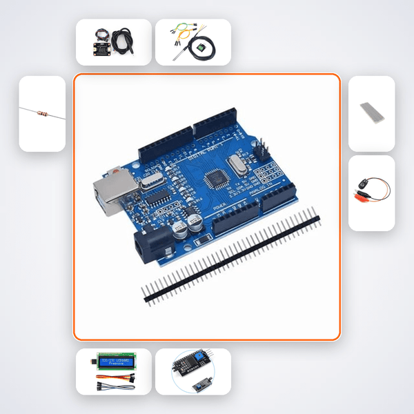 Water Hardness Conductivity Test Kit with Arduino Uno - Compoden